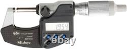 NEW- Mitutoyo 293-344-30 DIGITAL Micrometer 0-1 in IP65 Resolution 0.000050