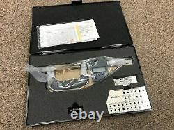 NEW Mitutoyo 326-352-30 1 to 2 SAE & Metric Digital Screw Thread Micrometer