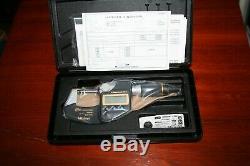 NEW Mitutoyo Digital Micrometer, 293-185-30, 0-1/0-25.4mm (IP65) AWESOME-NEW