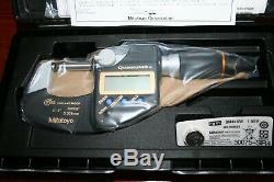 NEW Mitutoyo Digital Micrometer, 293-185-30, 0-1/0-25.4mm (IP65) AWESOME-NEW