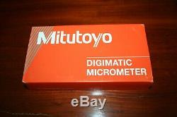 NEW Mitutoyo Digital Micrometer, 293-185-30, 0-1/0-25.4mm (IP65) AWESOME-NEW