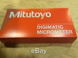 NEW! Mitutoyo Digital Micrometer, 293-344-30, 0-1/0-25.4mm (IP65)