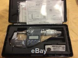 NEW! Mitutoyo Digital Micrometer, 293-344-30, 0-1/0-25.4mm (IP65)