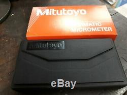 NEW! Mitutoyo Digital Micrometer, 293-344-30, 0-1/0-25.4mm (IP65)