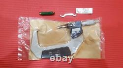 NEW Mitutoyo Digital Outside Point Micrometer 2-3 / 0.00005 15 degree point