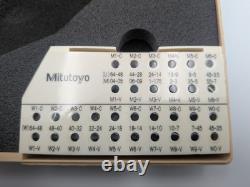 NEW-Mitutoyo Digital Screw Thread Micrometer 326-711-30 Inch/Metric, 0-25mm/0-1