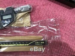 NEW SET Digital Mitutoyo 6in Caliper And 0-1 In Outside Micrometer Ip65/P272