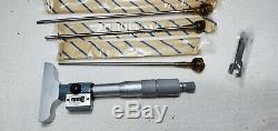 NICE MITUTOYO No. 229-127 DIGIT DEPTH MICROMETER & CASE