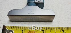 NICE MITUTOYO No. 229-127 DIGIT DEPTH MICROMETER & CASE