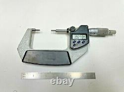 NICE Mitutoyo Digital Spline Micrometer 1-2 (Reduced Anvil Dia). 00005 331-352