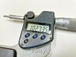 NICE Mitutoyo Digital Spline Micrometer 1-2 (Reduced Anvil Dia). 00005 331-352