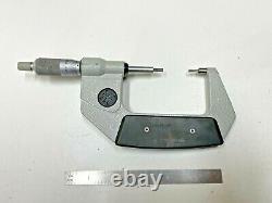 NICE Mitutoyo Digital Spline Micrometer 1-2 (Reduced Anvil Dia). 00005 331-352