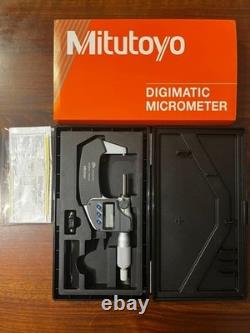 Near Mint Mitutoyo MDC-50PX 293-241-30 Coolant Proof Micrometer 25-50mm