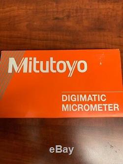 New MITUTOYO 293-345-30 1-2 DIGITAL MICROMETER Digimatic Ip65.00005 Machinist