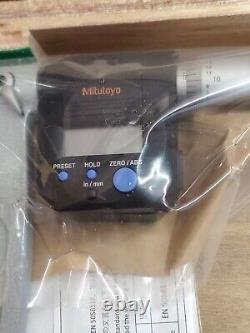 New Mitutoyo 17-18 / 0.0001 Digital LCD Electronic Outside Micrometer