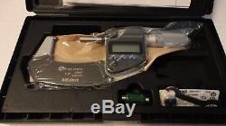 New Mitutoyo 293-336-30, 1-2 Digital Micrometer, Ip65.00005, Mdc-2 Mxf