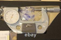 New Mitutoyo 2-3 0.00005 Dial Indicator Go / No-Go Micrometer Snap Meter Gage