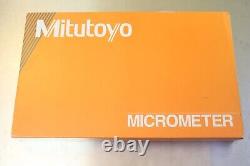 New Mitutoyo 2-3 0.00005 Dial Indicator Go / No-Go Micrometer Snap Meter Gage