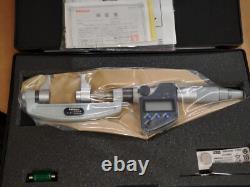 New Mitutoyo Digital Caliper Type Outside Inspection Micrometer 1-2 / 0.0005