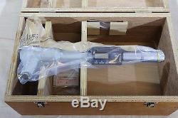 New Mitutoyo Digital Holtest Inside Micrometer Hole Bore Gage Gauge 6-7 0.0001