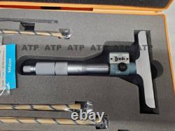 New Old Stock Mitutoyo Digital Depth Gage Micrometer Kit DMC4-6K 229-132