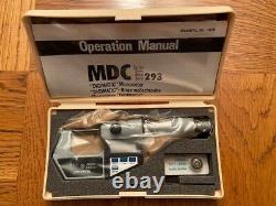 New Vintage Mitutoyo Digimatic Micrometer MDC Series 293