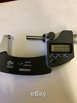 Nice Mitutoyo 1-2 293-331 Digimatic Micrometer Digital Ip65 Coolant. 00005