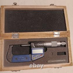 Nice Mitutoyo 25MM to 50MM Digital Micrometer by Millimeters/English