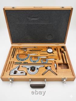 Precision Machinist Mitutoyo 64PKA071B Series 950 Digimatic Micrometer Kit