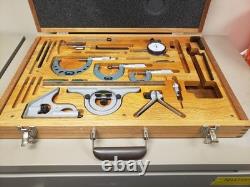 Precision Machinist Mitutoyo 64PKA071B Series 950 Digimatic Micrometer Kit