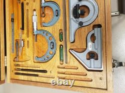 Precision Machinist Mitutoyo 64PKA071B Series 950 Digimatic Micrometer Kit