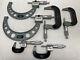 RARE MITUTOYO 0-6 Rolling Digital Micrometer Set, Carbide. 0001 No. 193-925