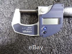 Ratchet Thimble Digimatic Micrometer, 0-1/0-25mm Range (In. /mm) 293-831-30(TS)