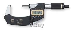 Ratchet Thimble Electronic Digital Micrometer, 1 to 2/25 to 50mm Range (In. /mm)