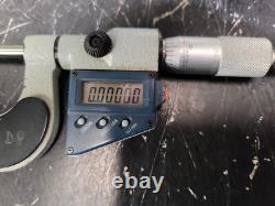 Read Mitutoyo Digital Thread Screw Micrometer 326-712-10 1-2 No Anvils #2