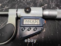 Read Mitutoyo Digital Thread Screw Micrometer 326-712-10 1-2 No Anvils #2