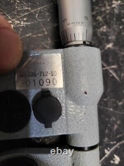 Read Mitutoyo Digital Thread Screw Micrometer 326-712-10 1-2 No Anvils #2