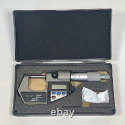 SPI 10-891-0 Outside Digital Micrometer With Case Made In Japan Japanese