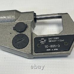 SPI 10-891-0 Outside Digital Micrometer With Case Made In Japan Japanese