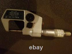 SPI Mechanical Outside Micrometer Set 5, 6 & 2. Mitutoyo Digital Micrometer
