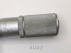 Starrett 0 To 1 Digital 60 Degree Point Micrometer In Very Good Condition