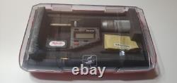 Starrett 3732XFL-1 0-1 Inch/Metric Digital Electronic Micrometer With Case