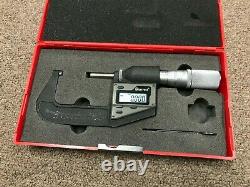 Starrett 3732XFL-2 Electronic Micrometer Inch/Metric 1-2 0.00005 Mitutoyo