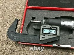 Starrett 3732XFL-2 Electronic Micrometer Inch/Metric 1-2 0.00005 Mitutoyo