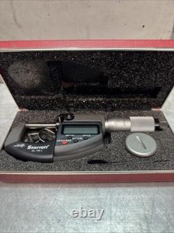 Starrett 796.1XRL-1 Digital 0-1 (NEW) Carbide Tips Comes With New Batt. & Case