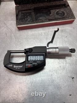 Starrett 796.1XRL-1 Digital 0-1 (NEW) Carbide Tips Comes With New Batt. & Case