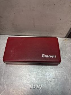 Starrett 796.1XRL-1 Digital 0-1 (NEW) Carbide Tips Comes With New Batt. & Case