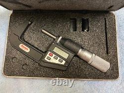 Starrett digital micrometer 1-2