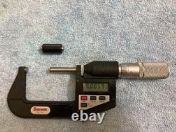 Starrett digital micrometer 1-2