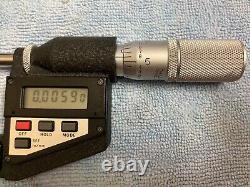 Starrett digital micrometer 1-2